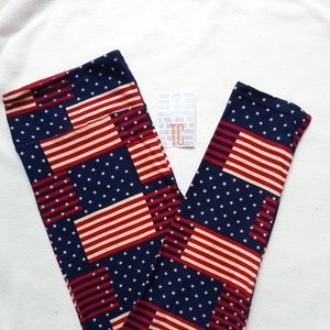 NEW LuLaRoe TC Leggings American Flags